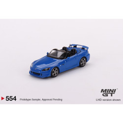MiniGT Honda S2000 (AP2) CR Apex Blue 1:64 Diecast Model MGT00554-L