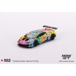 MiniGT Lamborghini Huracan GT3 EVO GEAR Racing Daytona 1:64 Diecast MGT00552-L