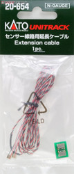 Kato Unitrack Automatic Level Crossing Sensor Extension Cable 1m N Gauge 20-654
