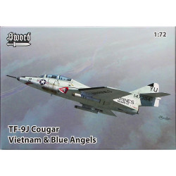 Sword 72101 Grumman TF-9J Twogar Vietnam/Blue Angels 1:72 Model Kit