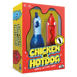 Chicken vs Hotdog - Family Action Game - 2+ Players Age 8+ Big Potato Games
