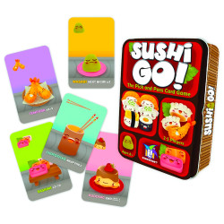 Sushi Go! Card Game - 2-5 Players Age 8+ Gamewright