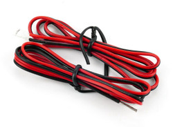 Gaugemaster Red/Black Twinned Wire 50cm (2) Multi Scale GM08RB