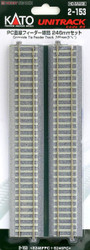 Kato Unitrack (S246PCF) CS Straight Feeder Track 246mm HO Gauge 2-153