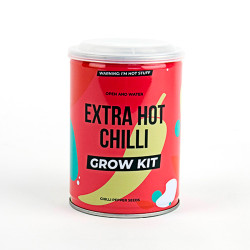 Gift Republic Extra Hot Chilli Peppers Grow Tin - Ideal Gift