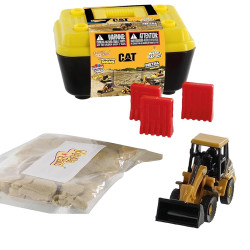 CAT Micro Metal 906 Wheel Loader Sand Playbox Kit Diecast Masters  37085963
