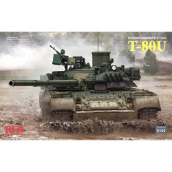 Ryefield 5105 T-80U Russian Main Battle Tank 1:35 Model Kit + Working Tracks