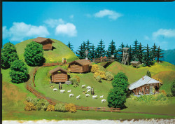 Faller Lodge with Raised Hide Building Kit II N Gauge 272532