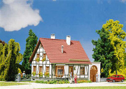 Faller Timbered House with Garage Building Kit III N Gauge 232215