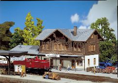 Faller Schwarzach Station Building Kit II N Gauge 212108