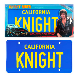 Doctor Collector Knight Rider: Replica License Plate Gift DCKITT02