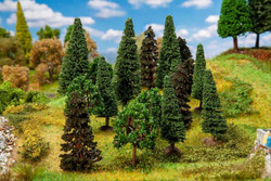Faller Forest Trees 70-90mm (15) Multi Scale 181529