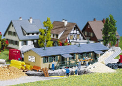 Faller Wooden Industrial Building Building Kit II N Gauge 222187