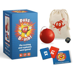 Pass the Bomb 2023 Edition - Party Word Game, Age 8+ 2-12 Players Piatnik