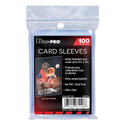 Ultra Pro Card Sleeves x100 Ideal for Pokemon Cards UPR81126