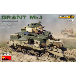 Miniart 35217 Grant Mk.I Tank w/Interior 1:35 Model Kit