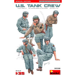 Miniart 35391 U.S. Tank Crew Figures 1:35 Model Kit