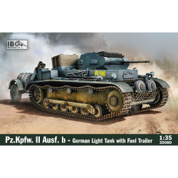 IBG 35080 Pz.Kpfw. II Ausf. B German Light Tank 1:35 Model Kit