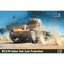 IBG 72125 M13/40 Italian Tank (III Series Late Prod.) 1:72 Model Kit