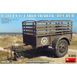 Miniart 35436 G-518 US 1T Cargo Trailer "Ben Hur" 1:35 Model Kit