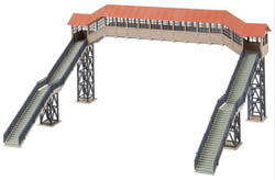 Faller Covered Footbridge Building Kit HO Gauge 120109
