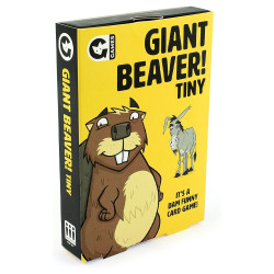 Giant Beaver! Tiny Ass! Card Game - Age 16+, 2+ Players