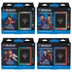 Magic: The Gathering - Doctor Who Commander Deck Bundle - Set of All 4