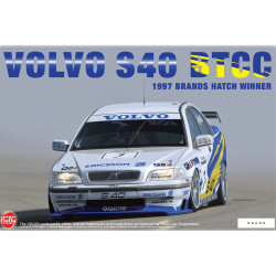 Nunu 24034 Volvo S40 '97 BTCC Brands Hatch Winner 1:24 Plastic Car Model Kit