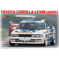 Nunu Toyota Corolla Levin AE92 2 JTC 1989 #7 1:24 Model Kit