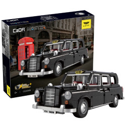 CaDA LEVC London Taxi Black Cab 1:12 Brick Model Age 8+ 1871pcs C62004W