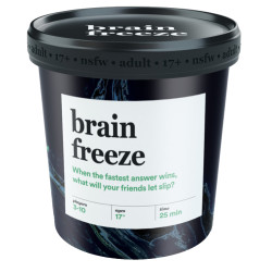 Brain Freeze NSFW - Adult Card Game Age 17+ 3-10 Players