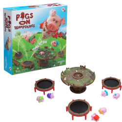 Pigs on Trampolines Board Game - Age 6+ PlayMonster