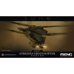 Meng Models Dune: Atreides Ornithopter Plastic Model Kit MMS-011