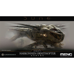 Meng Models Dune: Harkonnen Ornithopter Plastic Model Kit MMS-014
