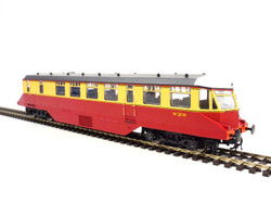 Heljan 19407  AEC Railcar W20W BR Crimson/Cream Weathered OO Gauge