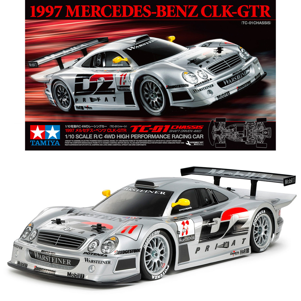 Tamiya RC 58731 Mercedes CLK-GTR 1997 (TC-01) No Esc 1:10 RC