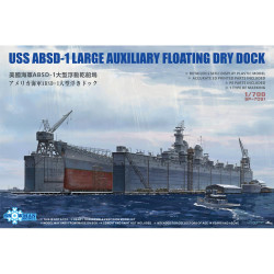 Takom SP7051 USS ABSD-1 Large Auxiliary Floating Dry Dock 1:700 Model Kit
