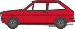 Oxford Ford Fiesta Mk1 Venetian Red ODNFF001 N Gauge