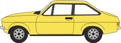 Oxford Ford Escort Mk2 Signal Yellow ODNESC002 N Gauge