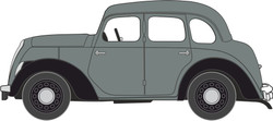 Oxford Morris Eight E Saloon Grey OD76MES007 OO Gauge