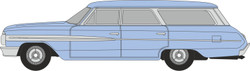 Oxford 1964 Ford Country Station Wagon Sedan Skylight Blue OD87FC64001 HO Gauge