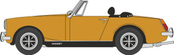 Oxford MG Midget MkIII Bronze Yellow OD76MGM002 OO Gauge