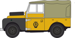 Oxford Land Rover Series I 88" Canvas AA Highland Patrol OD43LAN188025 O Gauge