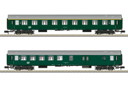 Minitrix CD Y/B Express Passenger Coach Set (2) V M18251 N Gauge