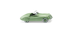 Wiking Jaguar XK120 Pale Green 1948-54 WK080104 HO Gauge
