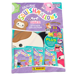 Panini Squishmallows Sticker Collection Starter Pack (31 Stickers +!)