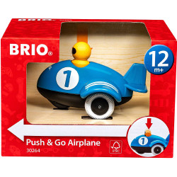 BRIO 30264 Push & Go Airplane