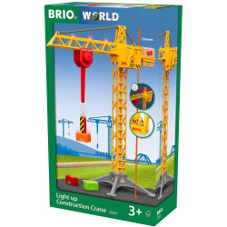 BRIO 33835 Light Up Construction Crane