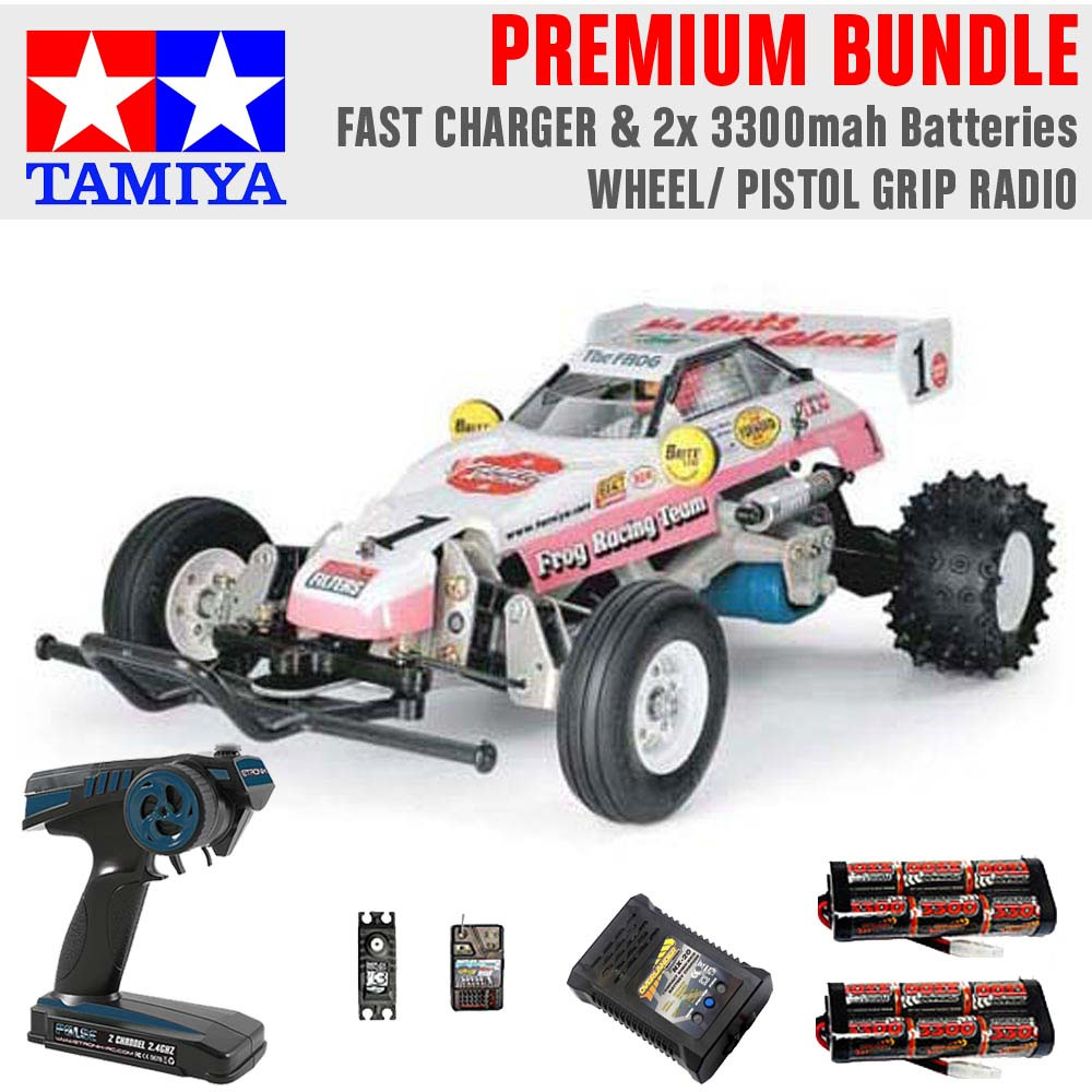TAMIYA RC 58354 The Frog - Off Road Racer 1:10 Premium Wheel Radio Bundle -  Jadlam Toys & Models - Buy Toys & Models Online