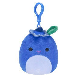 Squishmallows Bluby the Blueberry 3.5" Clip-On Plush Toy